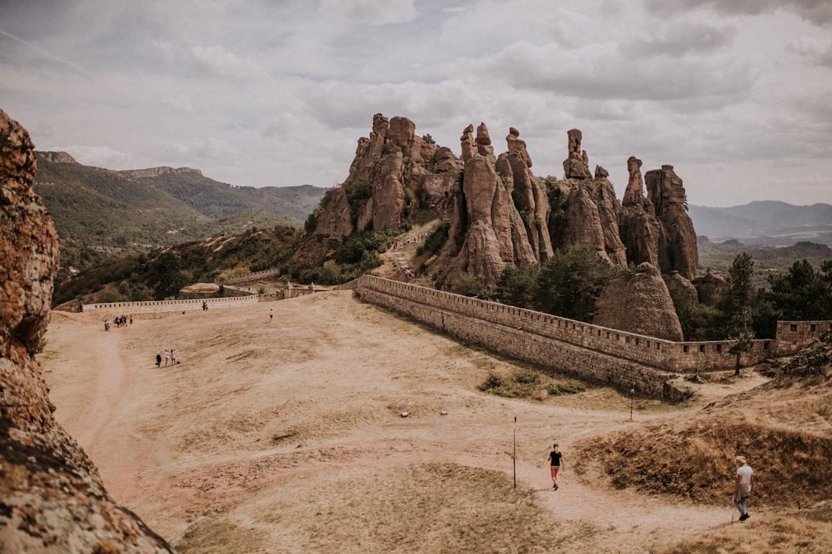 Castle on a hilltop, Bulgaria