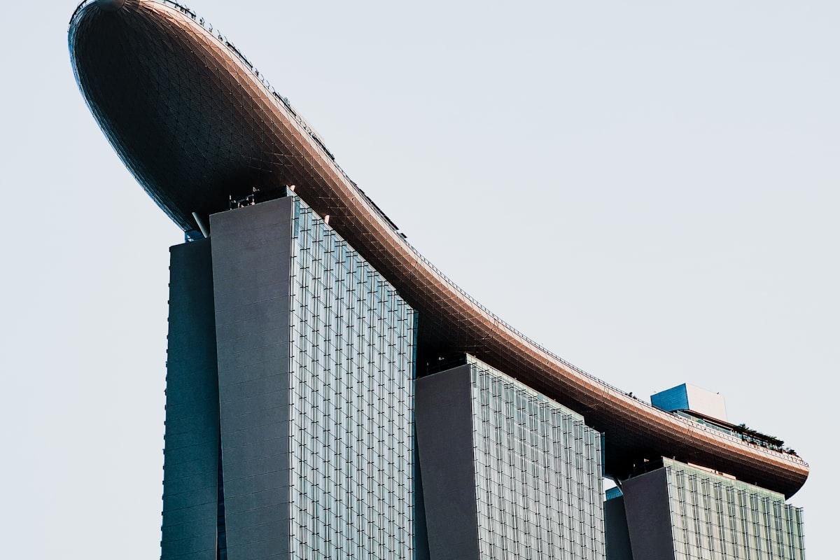 Marina Bay Sands and Singapore skyline