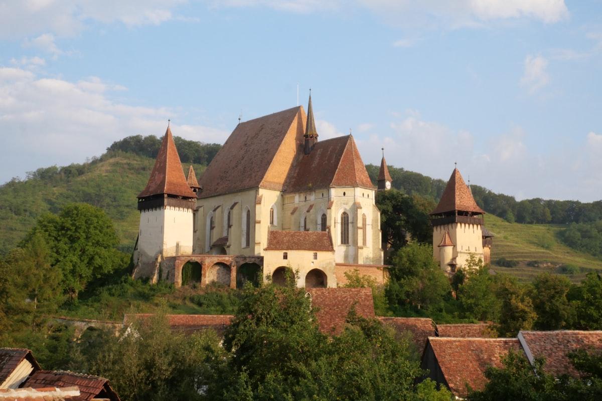 Ancient ruins and historic architecture, Romania
