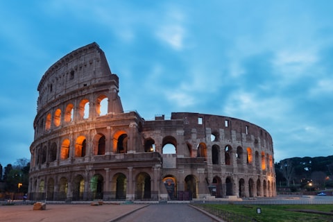The Colosseum in Rome, Italy